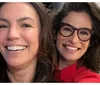 Renata Vasconcellos diverte colegas do JN com 'gafe': 'Quem nunca?'