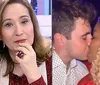 Sônia Abrão critica beijo entre Cariúcha e filho de Gugu: 'Cena'