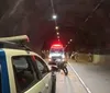 Três policiais militares sofrem acidente em túnel de Salvador
