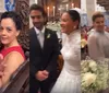 Vale Tudo: Alexandre Nero vaza imagens do casamento de Fátima e Afonso