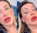 Andressa Urach para em posto de saúde e faz alerta aos fãs