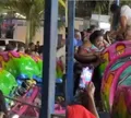 Brinquedo vira e causa susto em parque de diversões de cidade baiana