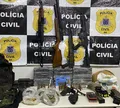 Fuzis são apreendidos em operação da Polícia Civil em Cafarnaum