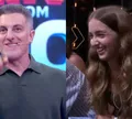 Luciano Huck dança em grande final e a filha dele, Eva Huck, reage
