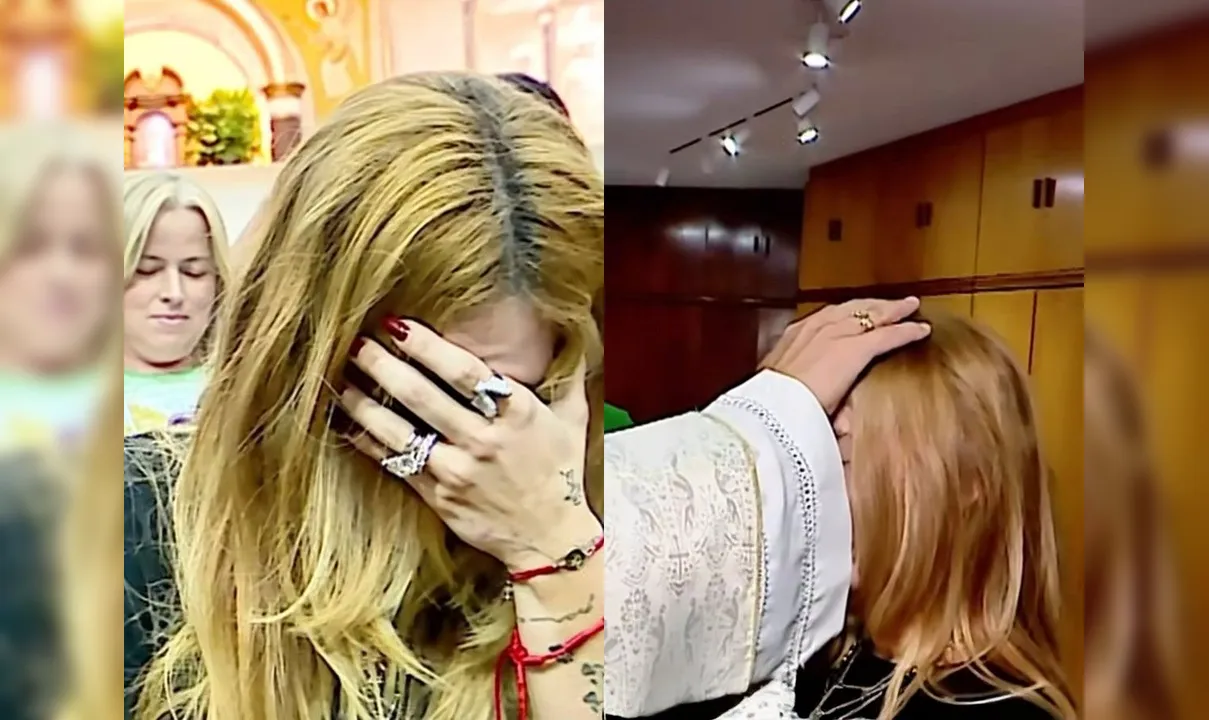 Virginia cai no choro e recebe bênção em meio à atitude de Zé Felipe