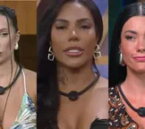 A Fazenda: Carol, Martina e Rayane brincam com rivalidade em foto rara