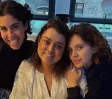 Sobrinha de Preta Gil é flagrada aos beijos com namorada