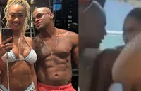 Flagra de Aline Patriarca e Cézar Black divide a web: 'Fim dos tempos'