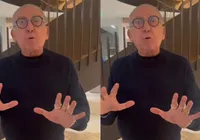Galvão Bueno faz desabafo após internação para cirurgia delicada