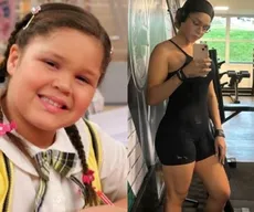 Antes e depois: filha de Simony perde 40 kg e físico impressiona
