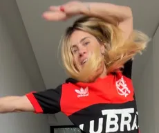 Carolina Dieckmmann 'lava a alma' com goleada do Flamengo: 'Merecia'