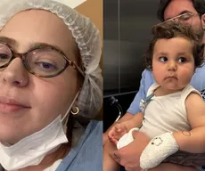 Filho de Viih Tube volta ao hospital após queimadura: 'Doloroso'