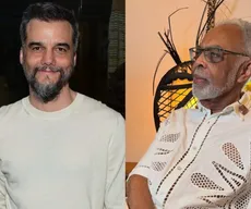 Gilberto Gil e Wagner Moura surgem juntos em foto rara em Salvador
