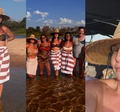 Ivete Sangalo exibe novas fotos em Juazeiro e detalhe chama atenção