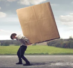 Não carregue seus problemas pessoais para o trabalho