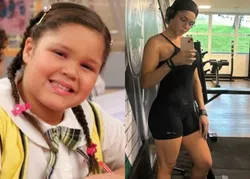 Antes e depois: filha de Simony perde 40 kg e físico impressiona
