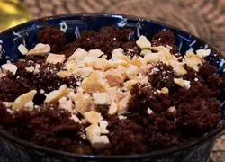 Aprenda a fazer receita de brownie com cookie fácil e caseiro