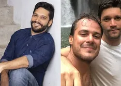 Ator de 'Dona de Mim' posta foto rara com namorado e web reage