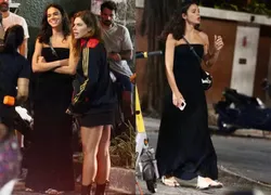 Bruna Marquezine curte barzinho com a ex de Cauã Reymond; FOTOS