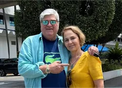 Esposa de Datena sofre acidente doméstico e estado de saúde é exposto