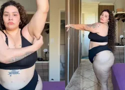 Ex-The Voice, Aila mostra antes e depois de bariátrica: ‘Flacidez'