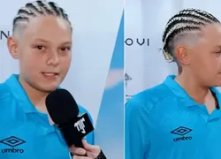 Filho de Neymar Jr surge em entrevista inédita e dá bronca no pai