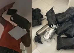 Homem é preso após maconha ser encontrada em forro de casa da Bahia