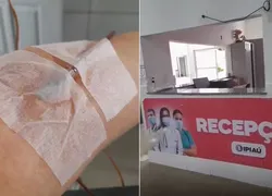 Idosa é esquecida em unidade de saúde enquanto tomava medicação na BA