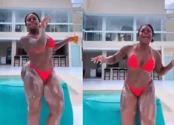 Jojo Todynho mostra samba no pé e web vê indireta para Gkay e Virginia