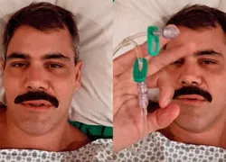Juliano Cazarré atualiza estado de saúde após cirurgia e pede orações