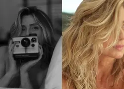 Letícia Spiller aparece nua e arranca suspiros da web: 'Igual vinho'