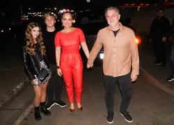 Luciano Huck e Angélica roubam a cena com os filhos no The Town; FOTOS