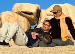 Lulu Santos exibe foto rara e faz declaração para marido baiano