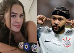 Maisa é flagrada em clima de intimidade com astro do Corinthians