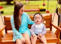Nora de Ratinho emociona com desabafo sobre filho com hidrocefalia