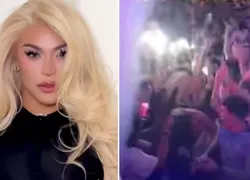 Pabllo Vittar preocupa após pular na plateia e cair no chão em show