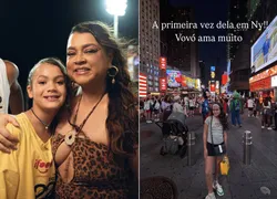 Preta Gil recebe visita da neta enquanto enfrenta tratamento nos EUA