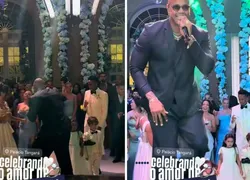 Tainá Castro e Militão se casam em festa de luxo ao som de Léo Santana