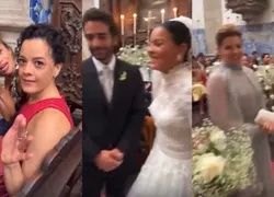 Vale Tudo: Alexandre Nero vaza imagens do casamento de Fátima e Afonso