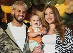 Virginia e Zé Felipe surpreendem e posam juntos em festa especial