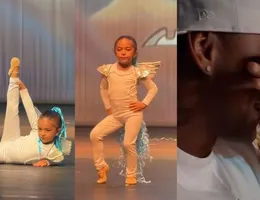 Liz rouba a cena em apresentação de dança e Léo Santana cai no choro