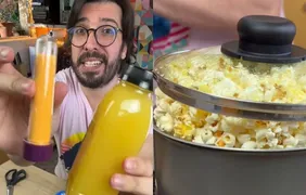 Descobrimos o segredo da Pipoca de Cinema com manteiga perfeita