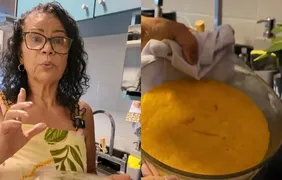 Faça o bolo de cenoura de Dona Vilma, no micro-ondas, em 8 minutos