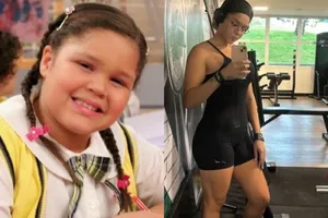 Antes e depois: filha de Simony perde 40 kg e físico impressiona