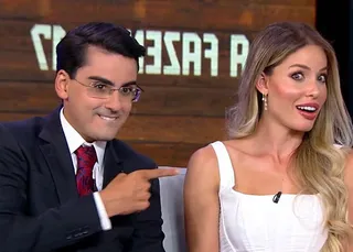 Saory e Dudu Camargo reaparecem após boatos de romance gay viralizar