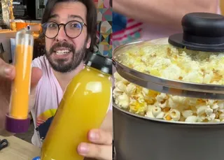 Descobrimos o segredo da Pipoca de Cinema com manteiga perfeita