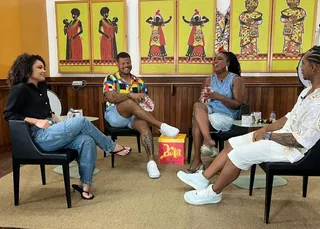 Podcast 'Preta' estreia com Rafaela Moreira e O Kannalha; ASSISTA