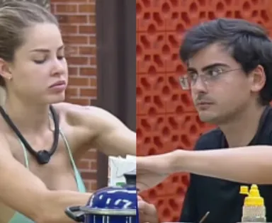 A Fazenda 17: Saory se irrita com atitude de Dudu após Roça: 'Surtou'