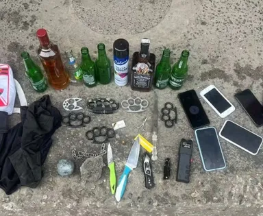 Mais de 40 torcedores são detidos com granadas e facas em Salvador