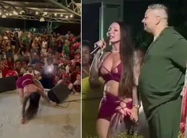 Nova rainha da Império da Tijuca dança funk sem calcinha e é detonada
